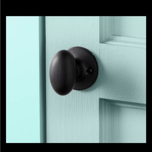 Acus Other Acus Passage Oval Eggshaped Door Knob Set With Circular